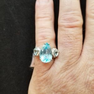Blue Topaz Ring